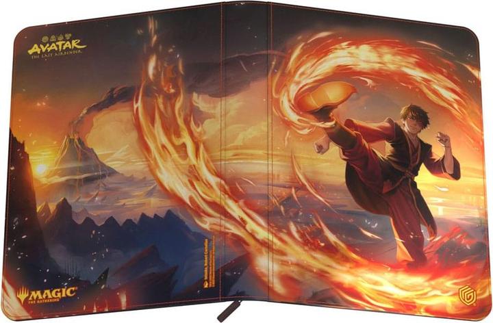 Actual product image Ultimate Guard Zipfolio 360 Xenoskin Magic: The Gathering | Avatar: The Last Airbender - Red Main Ch
