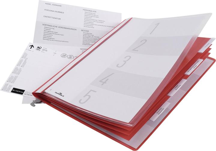Produktbild Durable Personalhefter mit Hängeschiene A4 SB-Verpackung 1 ST 255403