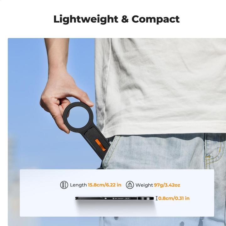 Actual product image K&F Concept Magnetic Phone Tripod Stand