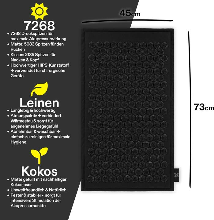 Immagine prodotto Omnana CACTUSX Akkupressurmatte