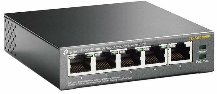 Image du produit TP-Link Tl-Sg1005p (5 ports)
