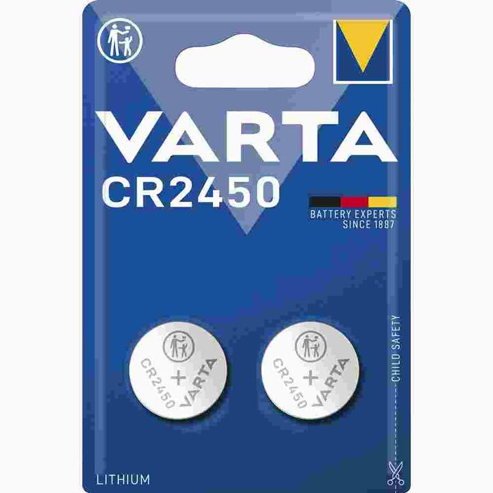 Productafbeelding Varta Elektronica CR2450 (2 Pcs., CR2450, 560 mAh)
