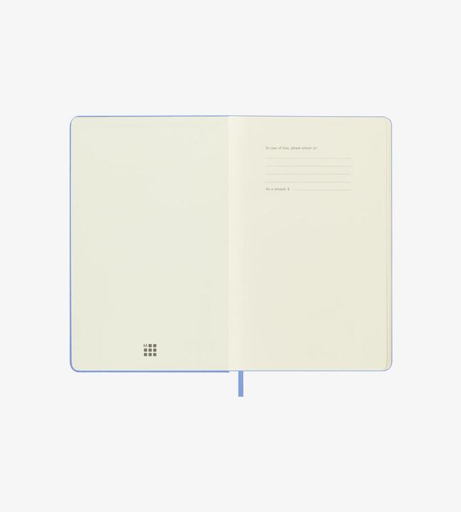 Actual product image Moleskine Notebook HC L/A5 (A5, Plain, Hardcover)