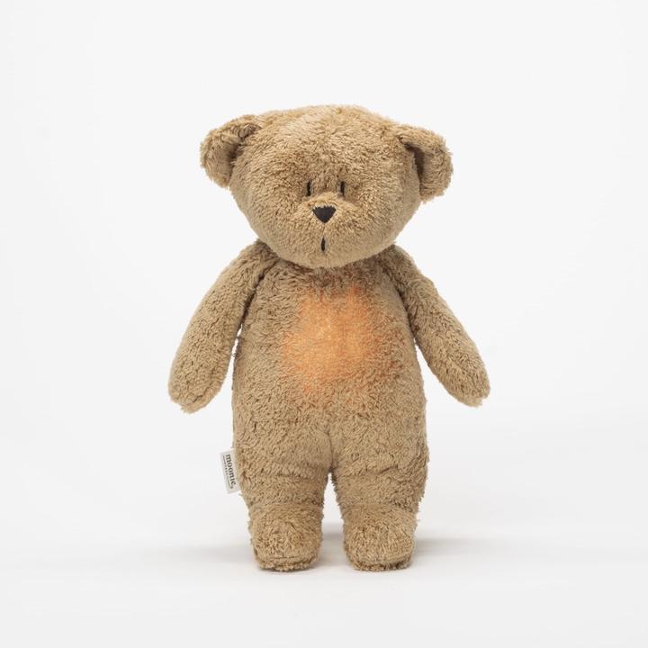 Productafbeelding Moonie The organic Humming Bear with Lamp Cappuccino