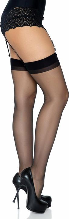 Actual product image Leg Avenue Suspender stockings with seam (One size)