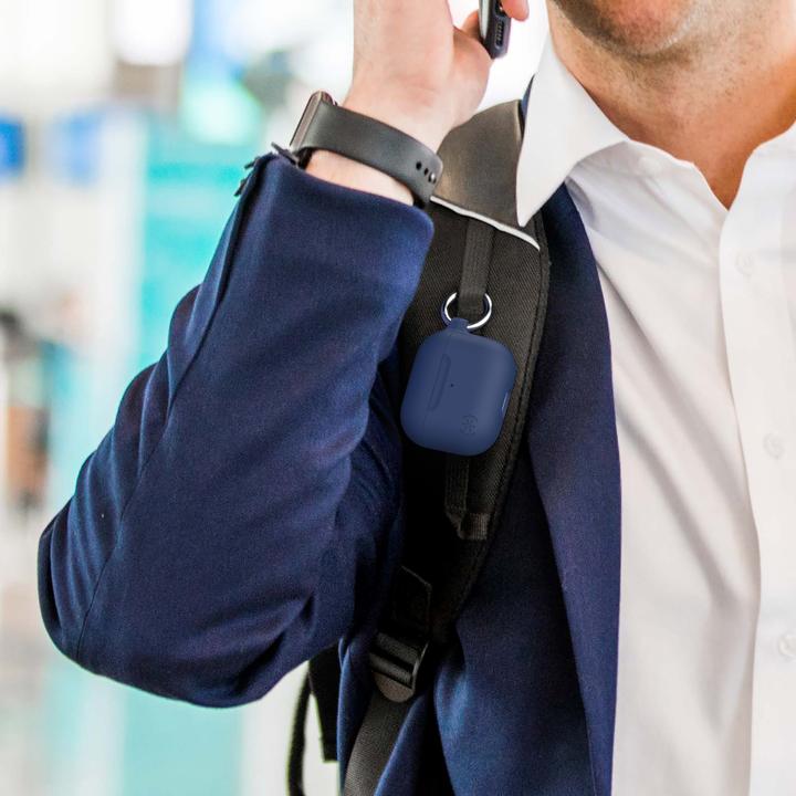 Actual product image speck Protective cover for AirPods 3 dark blue Presidio. (Headphone bag)