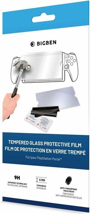 Image du produit Bigben Protecteur d'écran en verre trempé Lecteur distant PS Portal