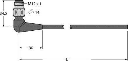 Image du produit Turck Câble de raccordement (15 m)