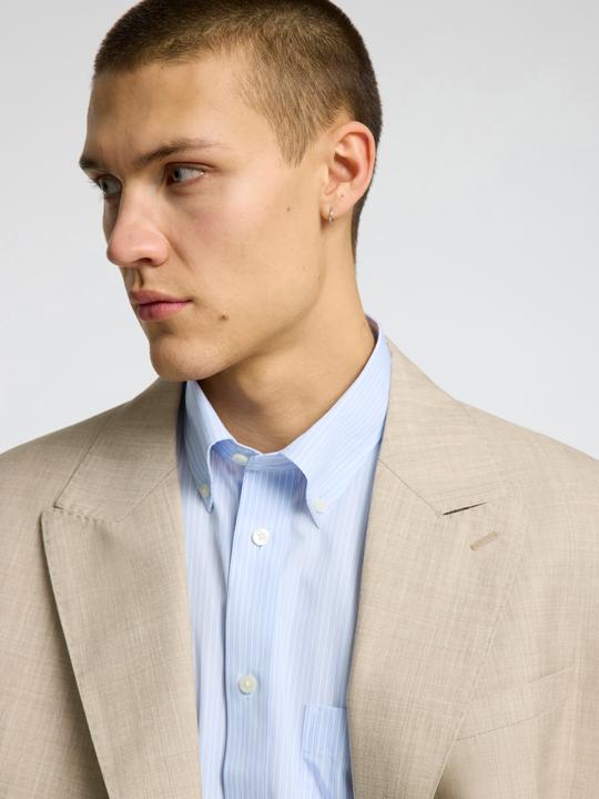 Actual product image Selected 100% Woll Zweireihiger Blazer (48)