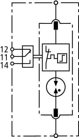 Produktbild Dehn N-PE Ãoeberspannungsableiter DEHNgap DGP C S FM