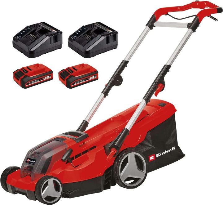 Image du produit Einhell GE-CM 36/37 Li + GE-CG 18/1 Li Power X-Change (Fonctionnement sur batterie)