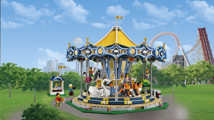 Image du produit LEGO Carrousel (10257, LEGO Creator Expert, LEGO difficiles à trouver)