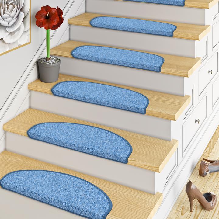 Actual product image Pergamon Trend Loop Step Mat Strong Set of 15 (24 x 65 cm)