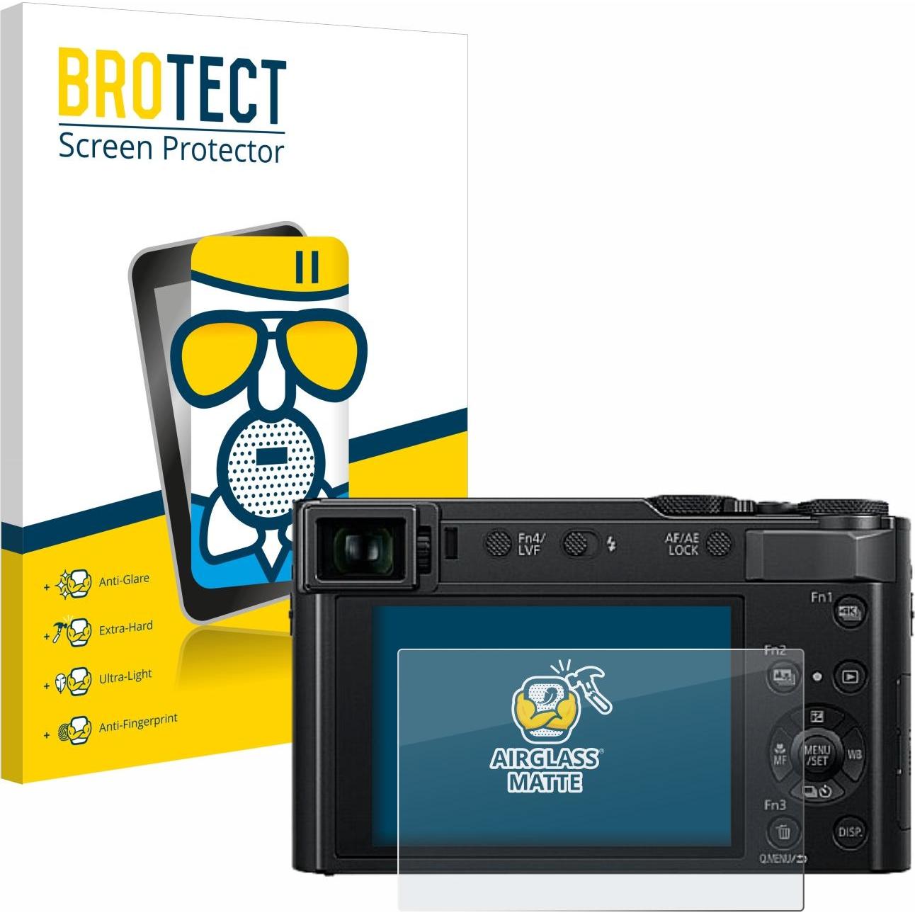 BROTECT AirGlass Panzerglasfolie Matt (Displayschutz), Kameraschutz