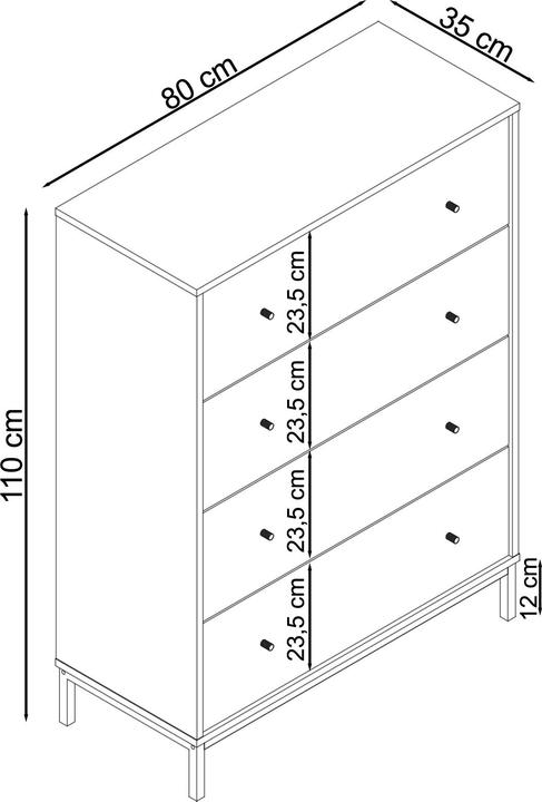 Image du produit Loft 24 Céline (80 x 35 x 110 cm)
