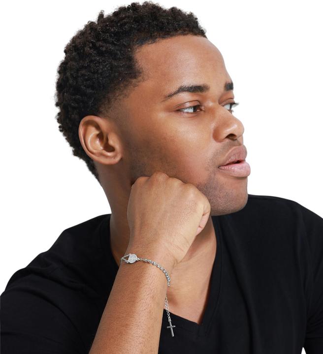 Image du produit Heideman Leo argent poli (21 cm, 100% acier inoxydable)