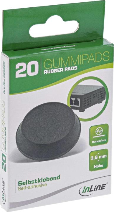 Actual product image InLine Rubber pads