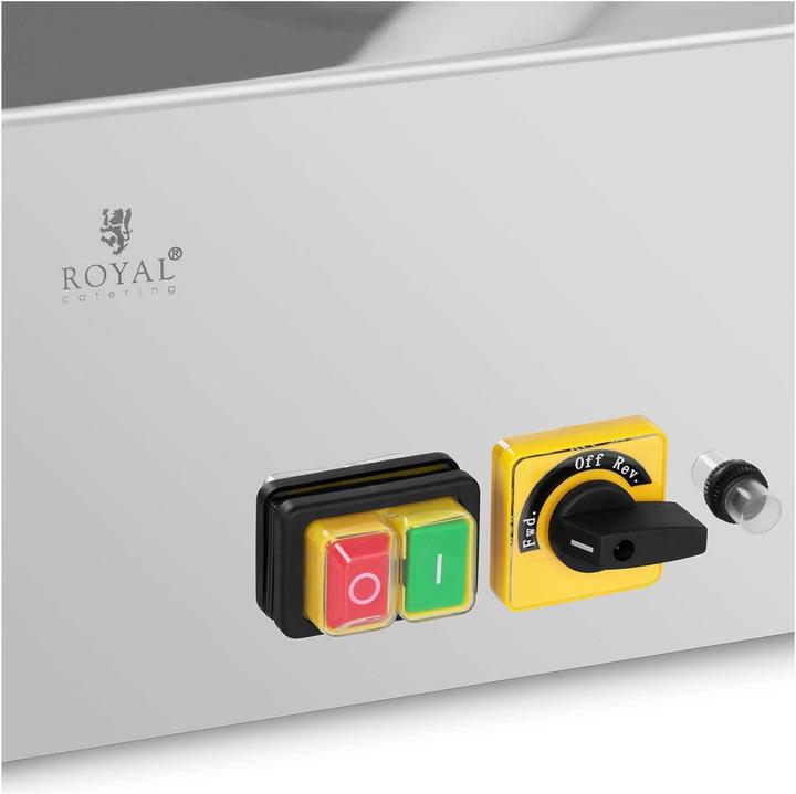 Produktbild Royal Catering Fleischwolf elektrisch Fleischmaschine Hackfleisch Reverse Funktion 750 W