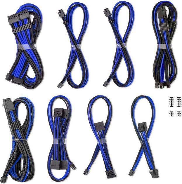 Produktbild CableMod C-Series Pro ModMesh Sleeved 12V-2x6 12VHPWR Dual StealthSense Cable Kit for Corsair RMi, R