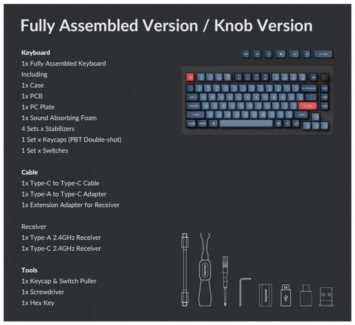 Immagine prodotto Keychron V1 Max (US, Cablato)