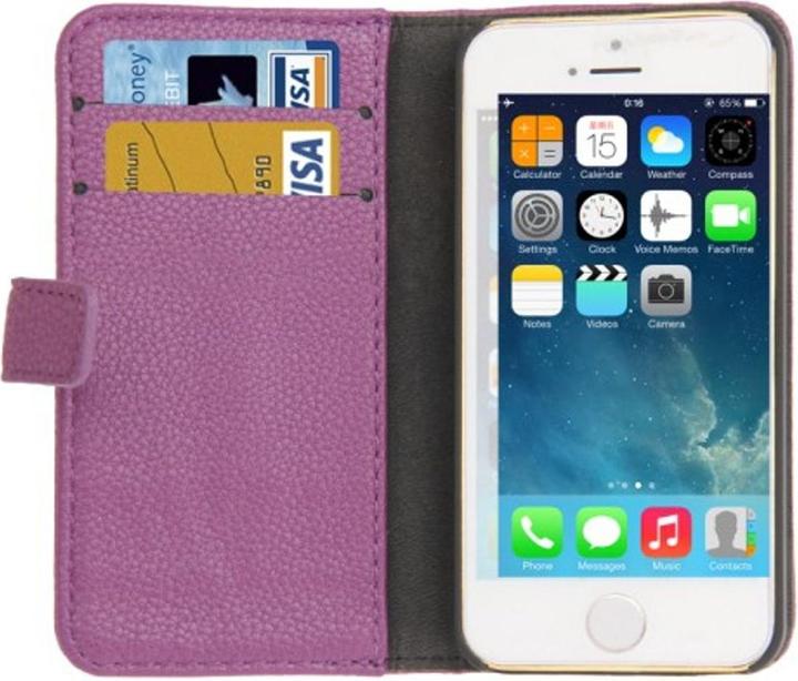 Produktbild König Design Schutzhülle Handytasche (Flip Quer) für Handy Apple iPhone 5 / 5s (Apple iPhone 5, Apple iPhone 5s)