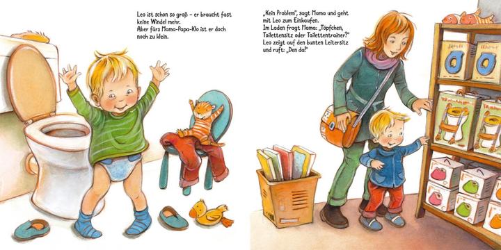 Actual product image Ich bin schon gross: Tschüss, Windel! Hallo, Klo! (German)