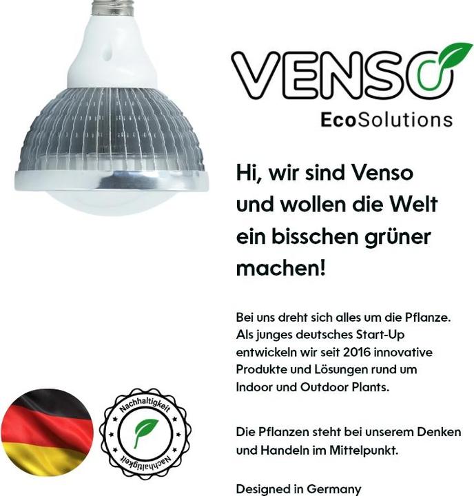 Image du produit Venso Cultiver la lumière en hiver (LED, 245 V)