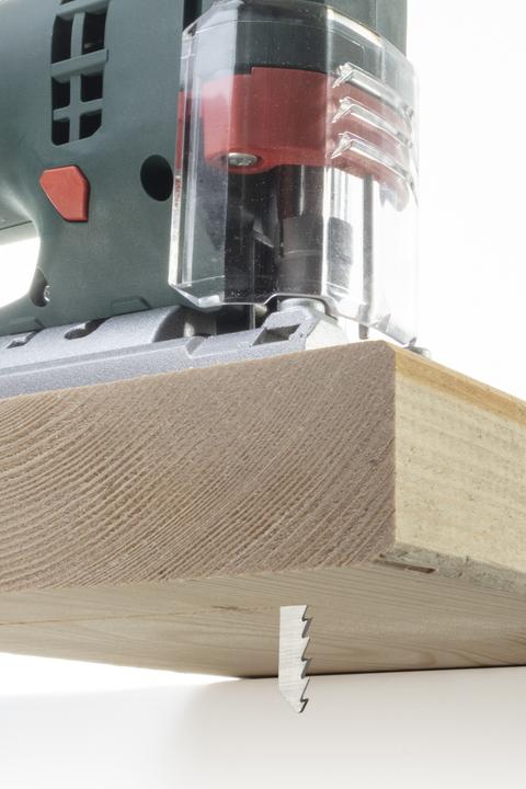 Produktbild wolfcraft 2 Stichsägeblätter HCS L=100mm U-Schaft
