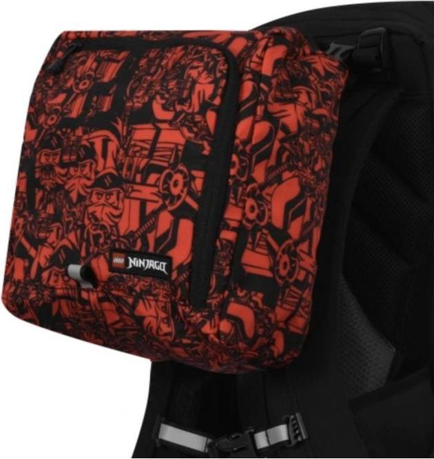 Productafbeelding BBM LEGO - Optimo Plus Schooltas - Ninjago Rood (20213-2202) (LEGO Ninjago)