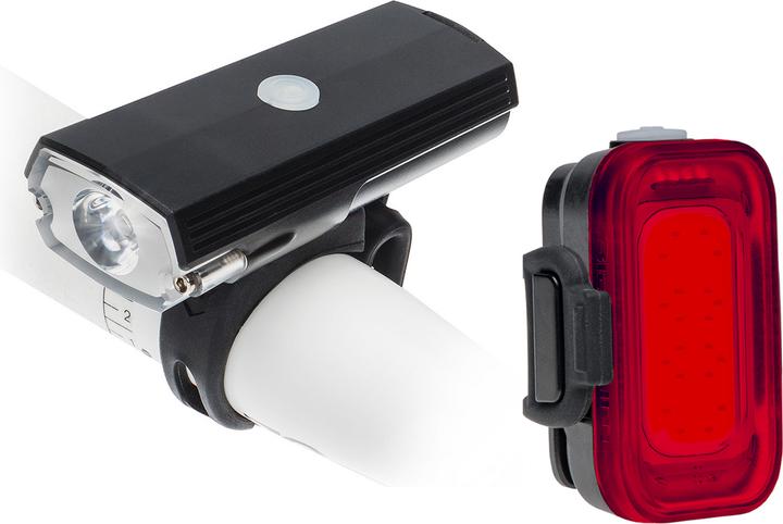 Produktbild Blackburn Dayblazer 550 Front + Grid Rear Light Set (550 lm)