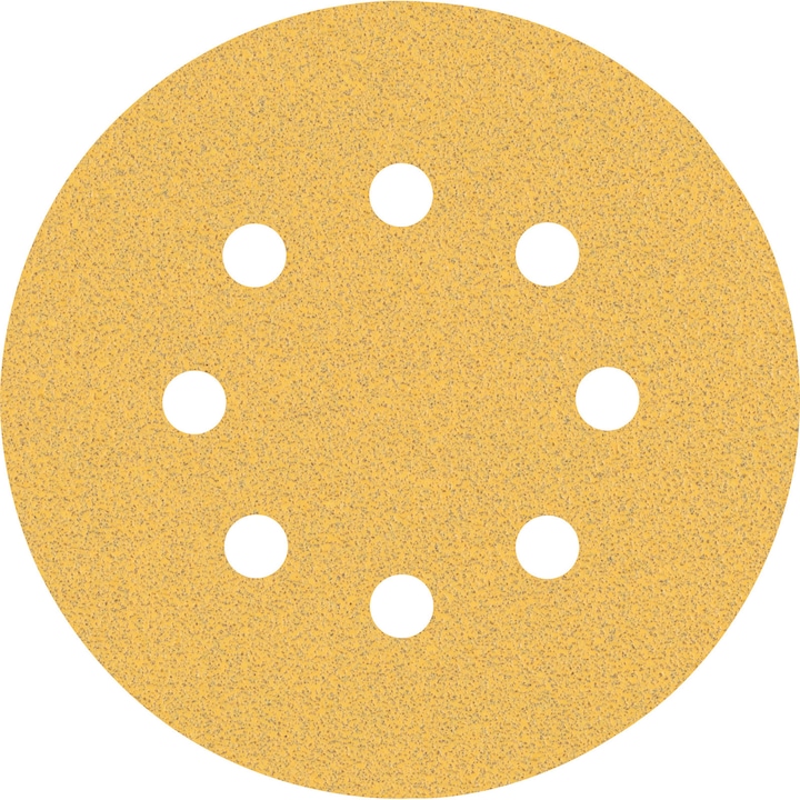 Actual product image Bosch Professional Zubehör EXPERT C470 Sanding paper with 8 holes for random orbital sanders, 125 mm, G 80, 50 pcs. (80)