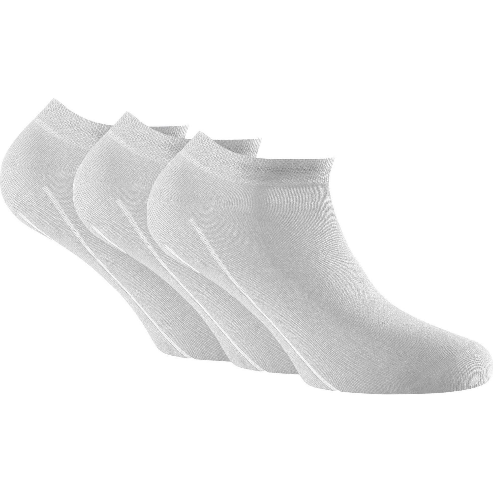 Thumbnail - Rohner, Herren, Socken, SNEAKER BAMBOO-35-38, Weiss, (Einzelpack, 35 - 38)