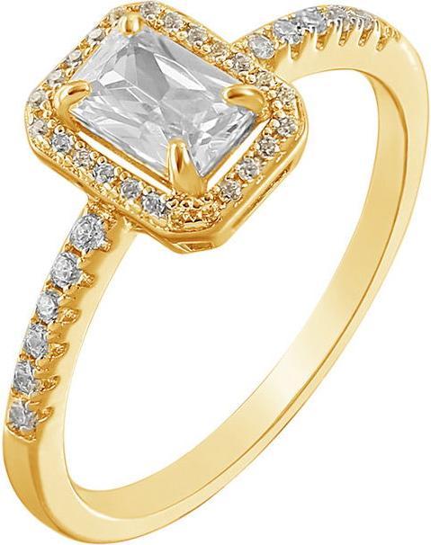 Xenox Silver Circle Halo Ring (52, 925 Silber)