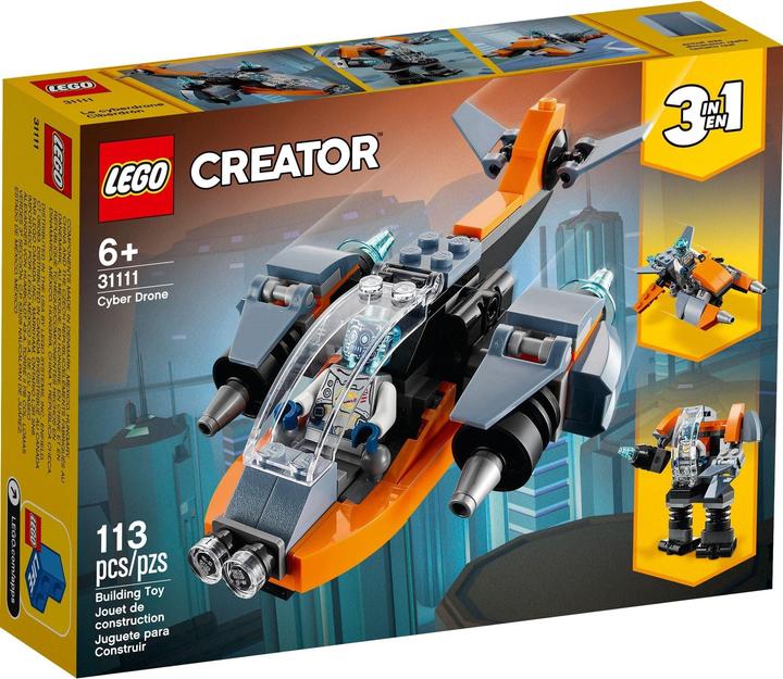 Actual product image LEGO Cyber Drone (31111, LEGO Creator 3-in-1)