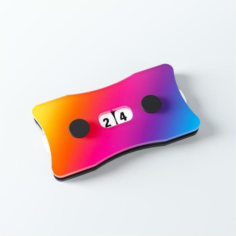 Thumbnail - Gamegenic GGS60069ML - Lebenszähler Doppelzifferblätter - (Color Gradient) Farbverlauf