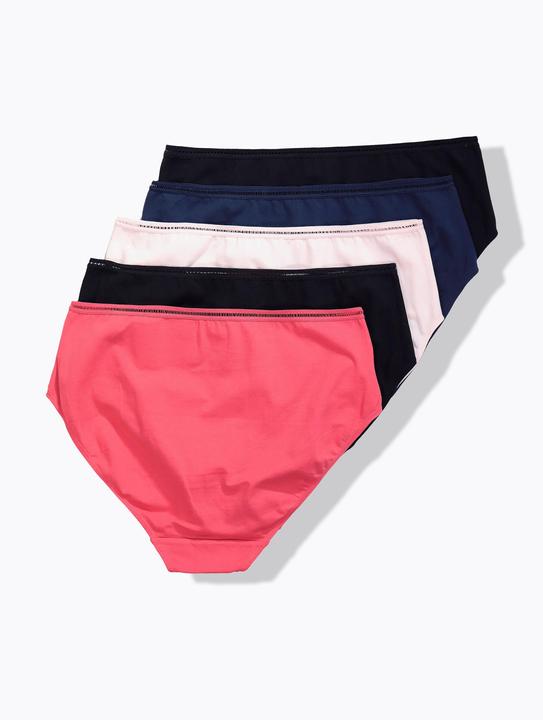 Actual product image Ulla Popken 5 Pack of Panties- Openwork Detail (58)