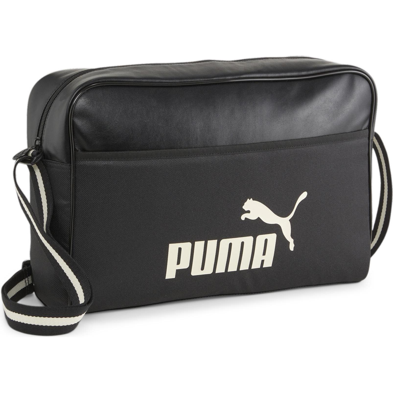 Puma, Handtasche, Campus Reporter M, Schwarz