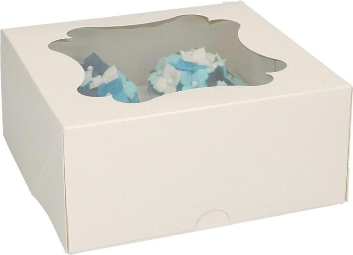 Actual product image FunCakes Box for 4 cupcakes (3 pieces)