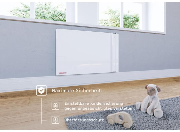 Actual product image Stiebel Eltron CND 150, 1.5 kW Duo wall convector for approx. 20 m², without plug (1500 W)