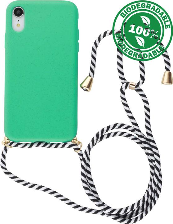PhoneLook Coque Bio Eco-Friendly nature avec cordon collier Turquoise