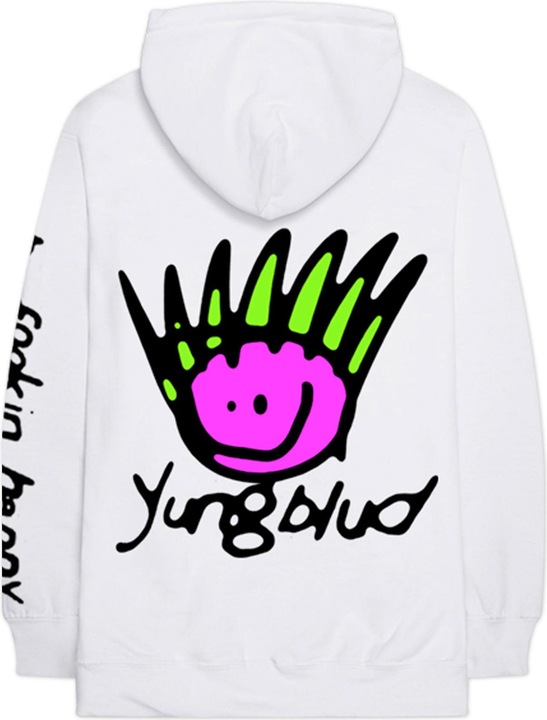 Immagine prodotto Yungblud Felpa con Cappuccio Viso Adulto Unisex (XXS)