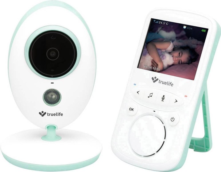 Truelife Babyphone con telecamera radio TLNC (Video e audio, 300 m)
