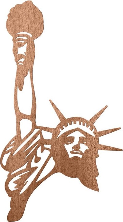 Produktbild Trenddeko Freiheitsstatue - Lady Liberty (40 x 22 cm)