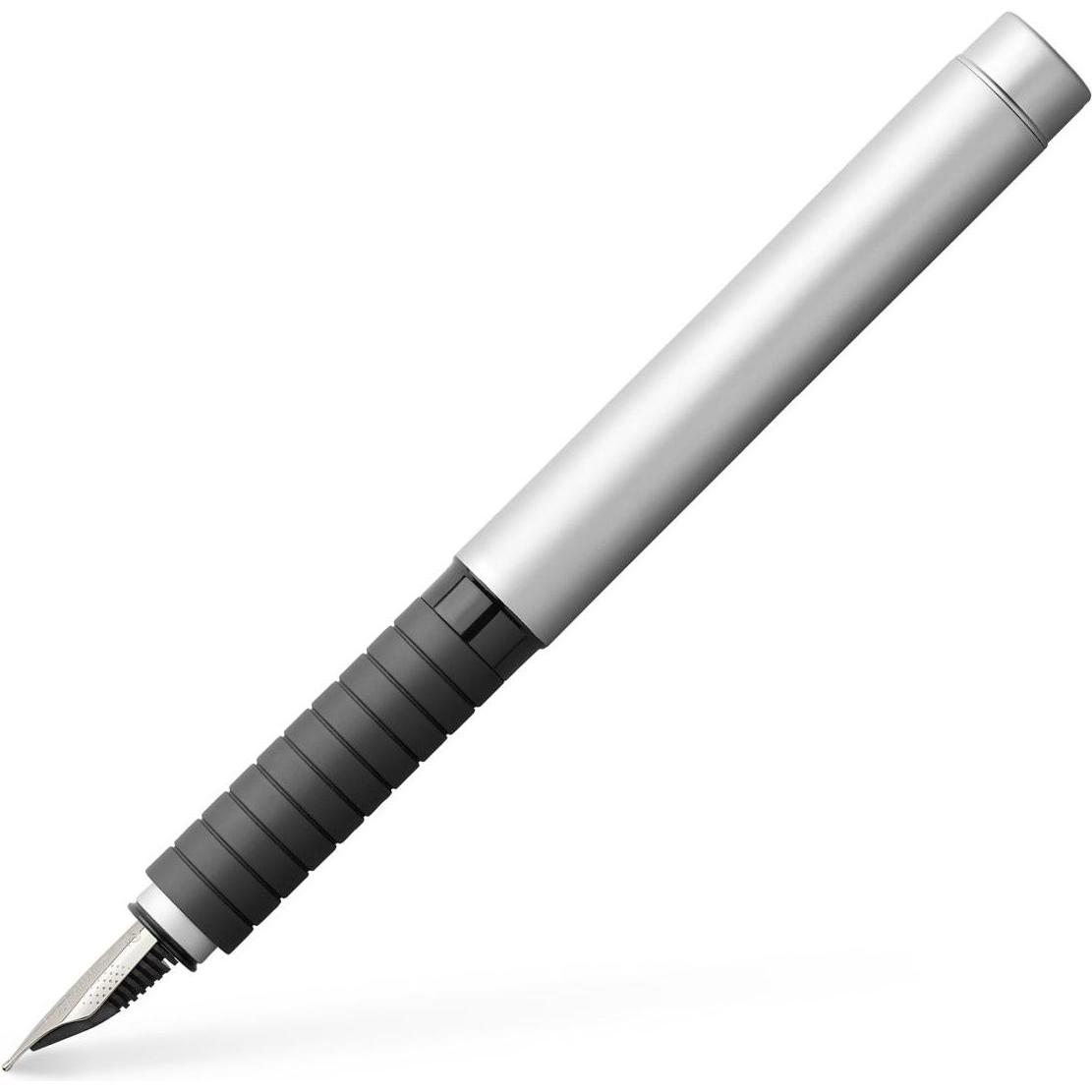 Faber-Castell, Schreibstifte, Basic Metall, matt (Silber, 1 x)