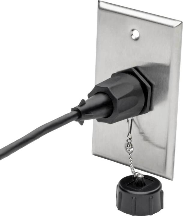 Produktbild Eaton TRIPPLITE USB-A Male to USB-A Male Cable SuperSpeed 3.0/3.1 Industrial 6ft. 1,83m - IP68 Shiel (1.83 m, USB 3.2 Gen 1)