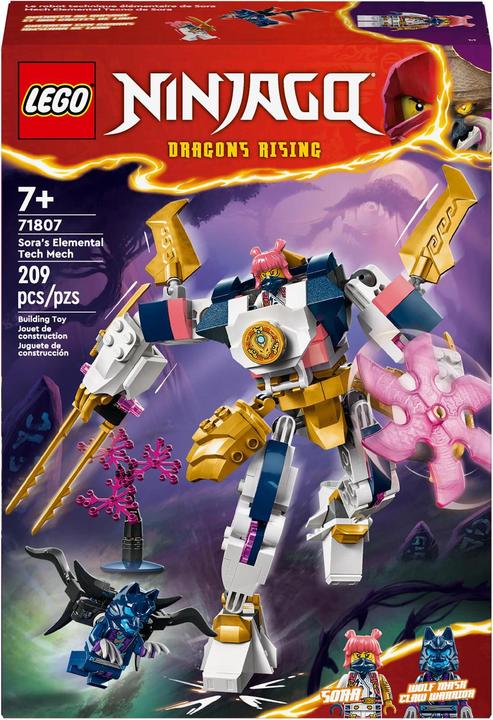 Actual product image LEGO 71807 Soras Technique Mech (71807, LEGO Ninjago)