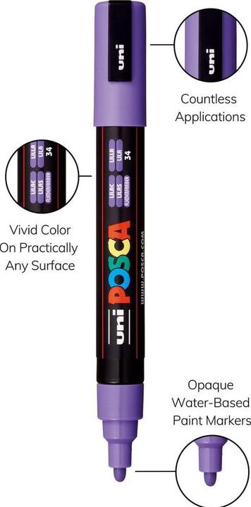 Produktbild Posca Medium Marker PC-5M (1x)