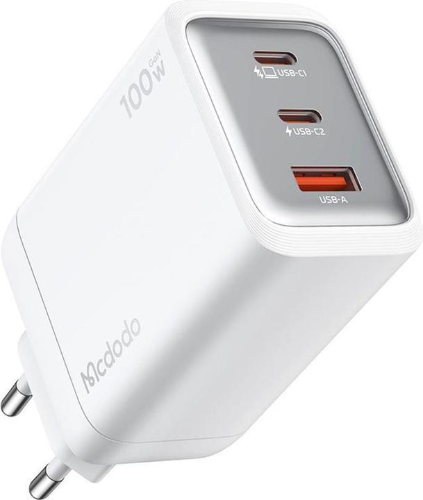 Produktbild Mcdodo - 100W 2C1A Mini Schnellladegerät (100 W, 3 Ports)