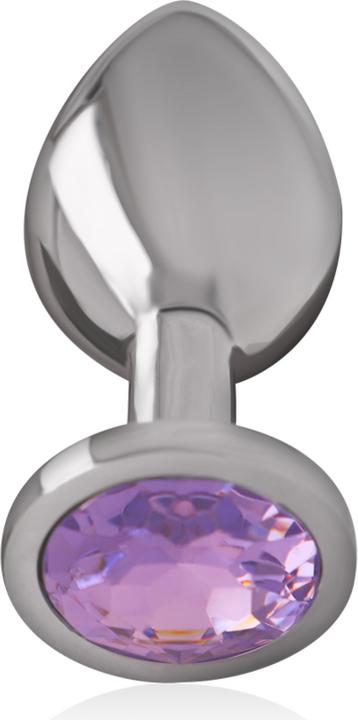 Actual product image Intense Anal Plug Metal Violet Size L