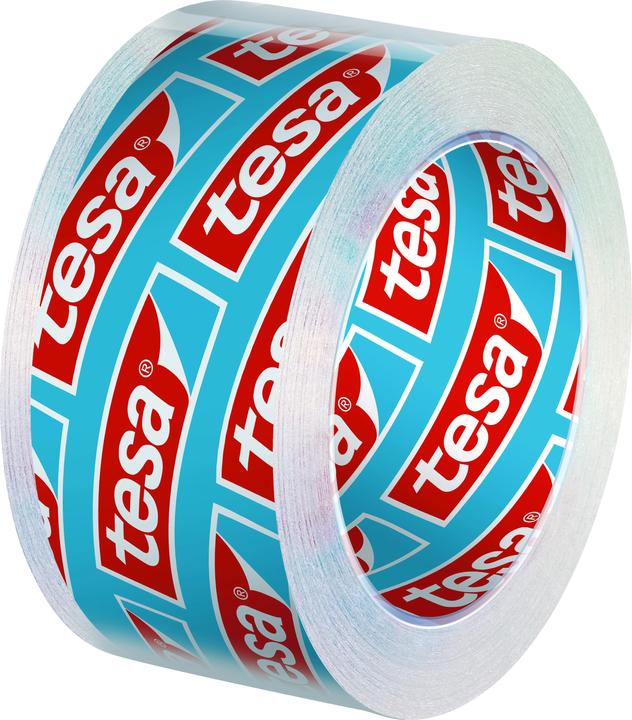 Produktbild tesa 2x tesafilm KRISTALL-KLAR, hochtransparent, alterungsbeständig, mit starker Haftung (19 mm)